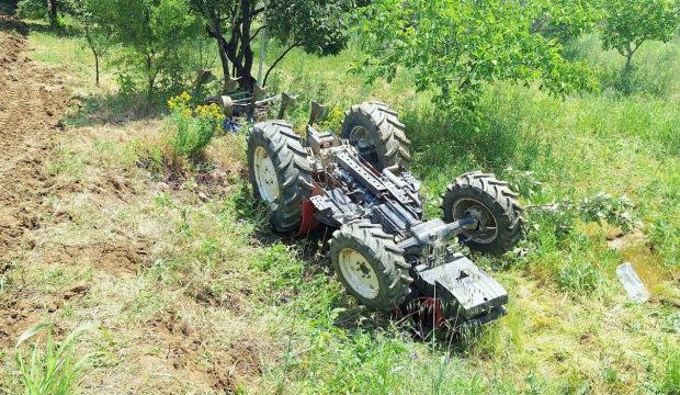 G&ouml;rdes'te feci kaza: S&uuml;r&uuml;c&uuml; ağır yaralandı