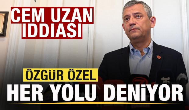 G&uuml;ndem olan iddia! &Ouml;zg&uuml;r &Ouml;zel her yolu deniyor! Bu kez de Cem Uzan'ın kapısını &ccedil;aldı
