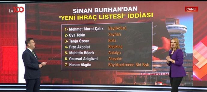 CHP binası önünde toplanmış kalabalık