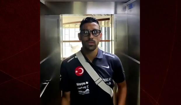 İrfan Can Kahveci'nin g&ouml;z&uuml;nden A Mill&icirc; Takım: Neşeli anlar sosyal medyada g&uuml;ndem oldu