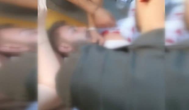 Nişanlısının &ouml;n&uuml;nde bı&ccedil;aklanarak canice &ouml;ld&uuml;r&uuml;len gencin g&ouml;r&uuml;nt&uuml;leri ortaya &ccedil;ıktı