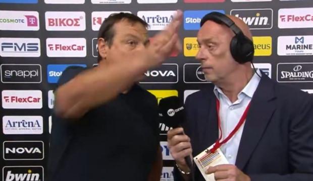 Olympiakos şampiyon oldu! Ergin Ataman &ccedil;ılgına d&ouml;nd&uuml;! &Ccedil;ok sert a&ccedil;ıklamalar