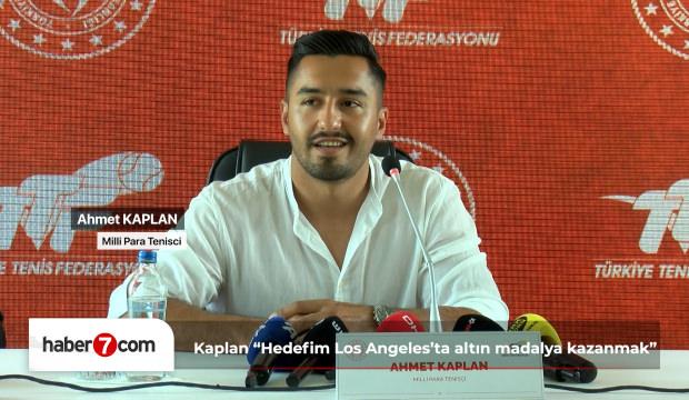Para Tenis&ccedil;i Ahmet Kaplan hedefi i&ccedil;in '2028 Los Angels'te altın madalya kazanmak' dedi