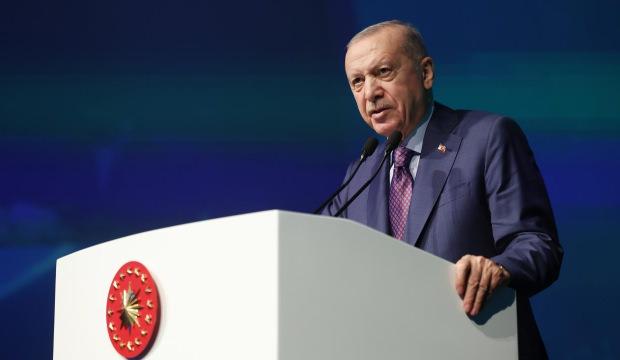 Son Dakika: Başkan Erdoğan 'devlet vizyonumuzun adıdır' diyerek a&ccedil;ıkladı! 