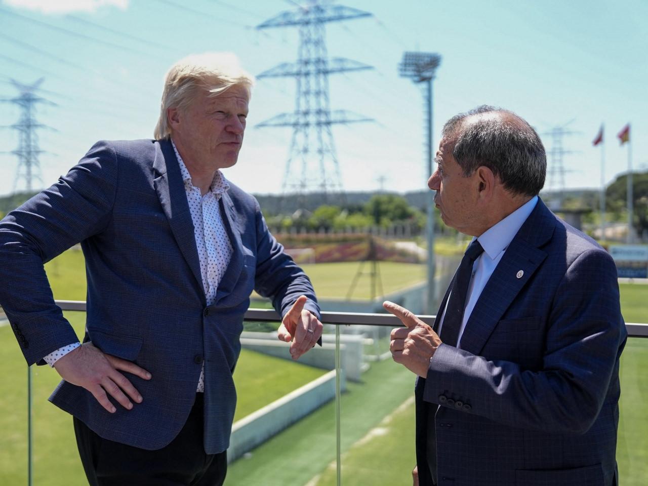 Oliver Kahn ve Dursun Özbek