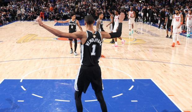 Wembanyama ma&ccedil;a damga vurdu! NBA final serisinde Spurs, serinin kopmasına izin vermedi