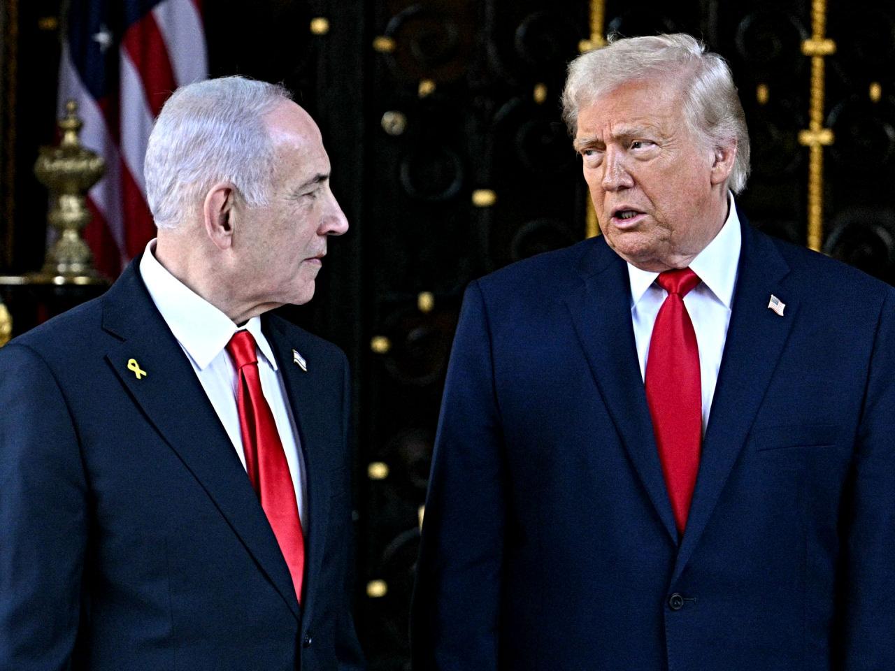 Binyamin Netanyahu ve Donald Trump