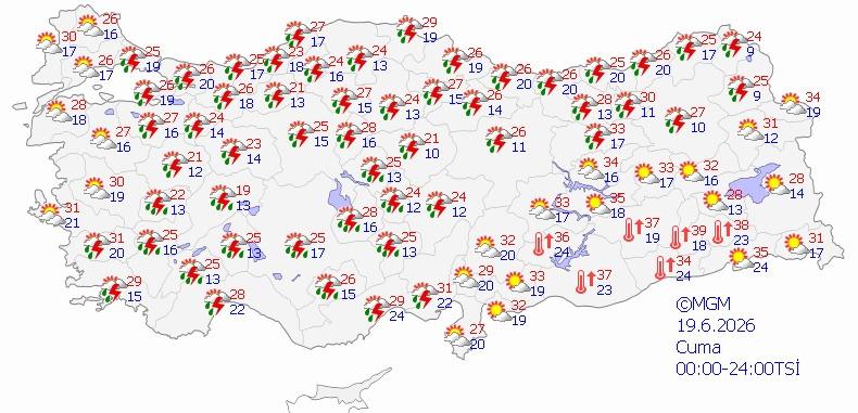 Kaynak: Meteoroloji Genel Müdürlüğü