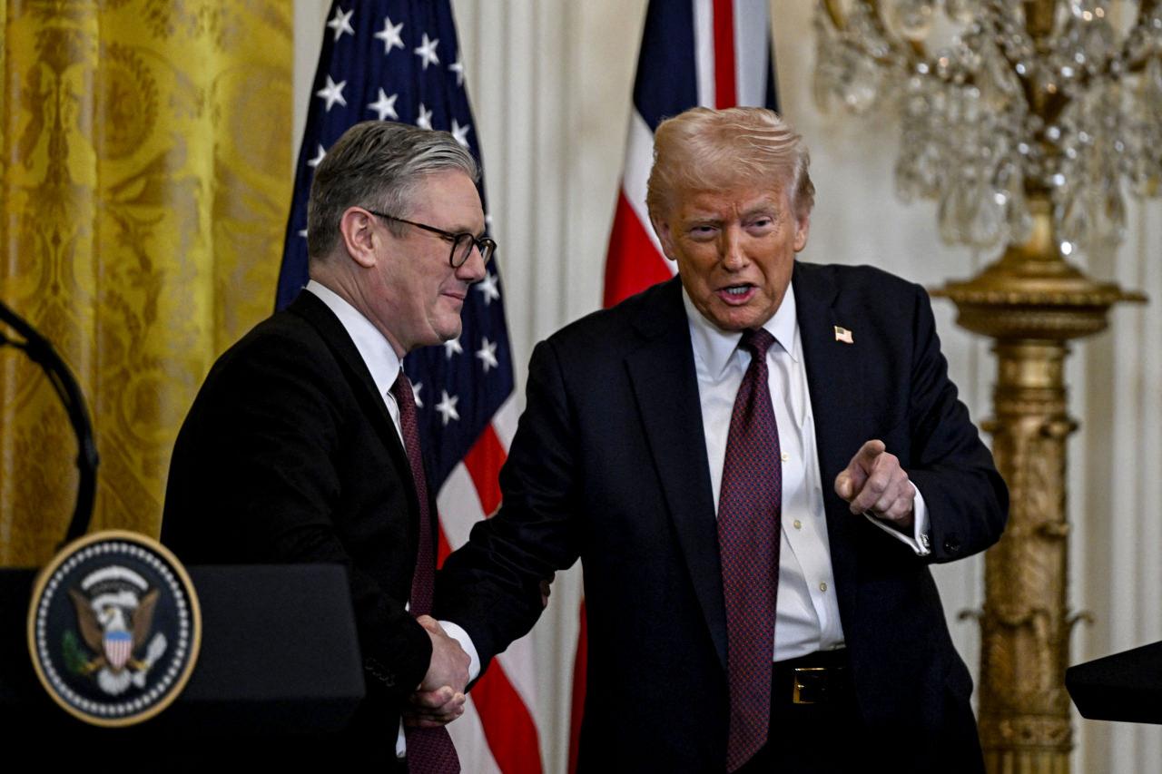 Donald Trump ve Keir Starmer