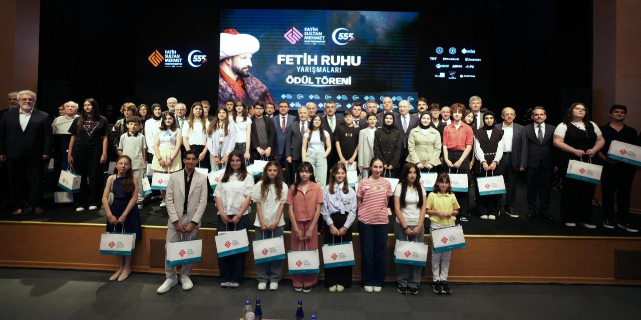 'Fetih Ruhu Yarışmaları'nda ödüller sahiplerini buldu