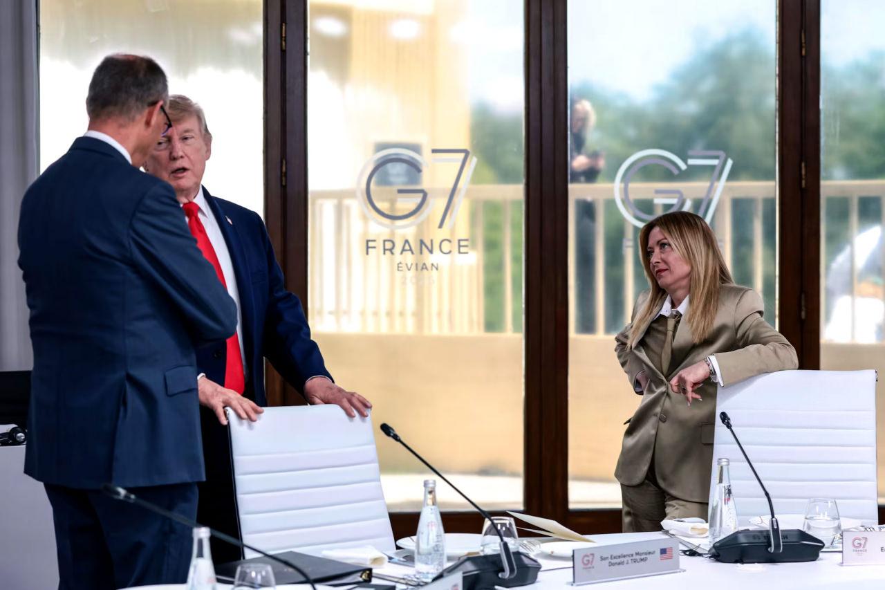 Donald Trump ve Giorgia Meloni