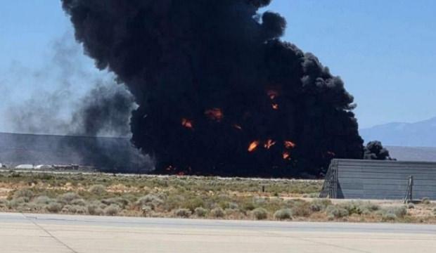 ABD&rsquo;ye ait B-52 bombardıman u&ccedil;ağı kazasının ardından &ccedil;ekilen yeni g&ouml;r&uuml;nt&uuml;ler ortaya &ccedil;ıktı