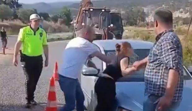 Alkoll&uuml; s&uuml;r&uuml;c&uuml;n&uuml;n yaptığı kaza eşine sinir krizi ge&ccedil;irtti
