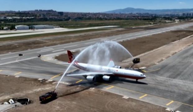 Ankara Havalimanı'na ilk inişi Erdoğan yaptı! İşte teknik &ouml;zellikleri...