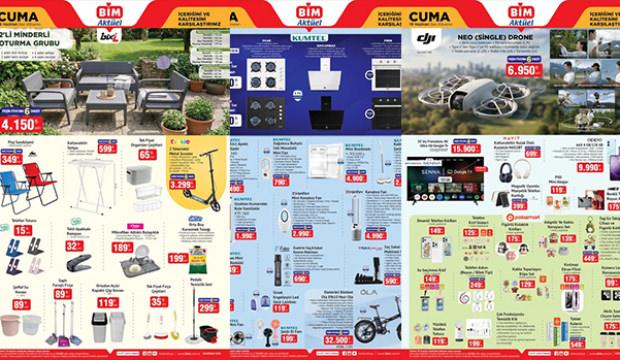 BİM 16-19 Haziran akt&uuml;el &uuml;r&uuml;nleri: Drone, soğutucu, mini buzdolabı...