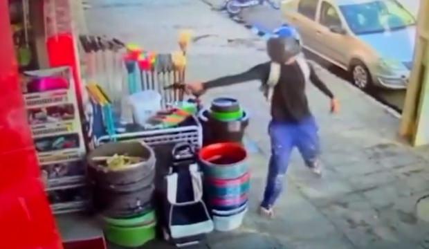 Brezilya'da kanlı pusu: D&uuml;kkanının &ouml;n&uuml;nde infaz edildi