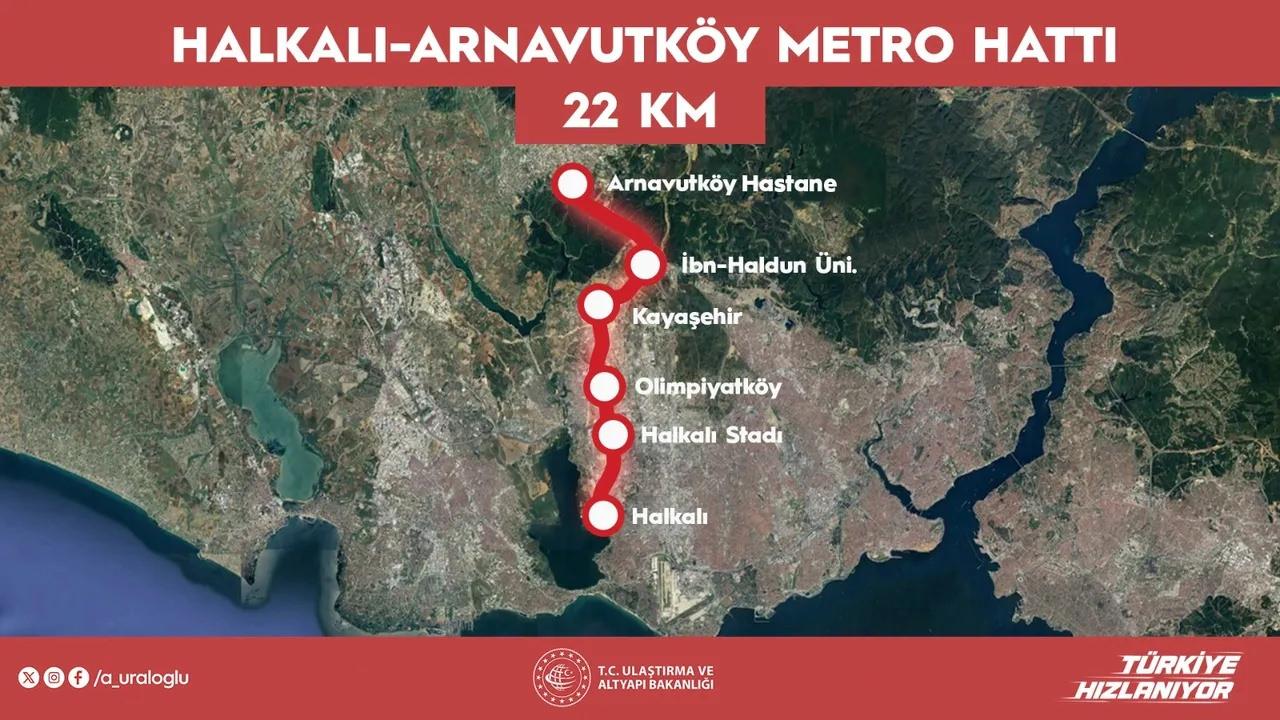 İstanbul Havalimanı'na ulaşımı 30 dakikaya iniyor: Metro hattının açılış tarihi açıklandı