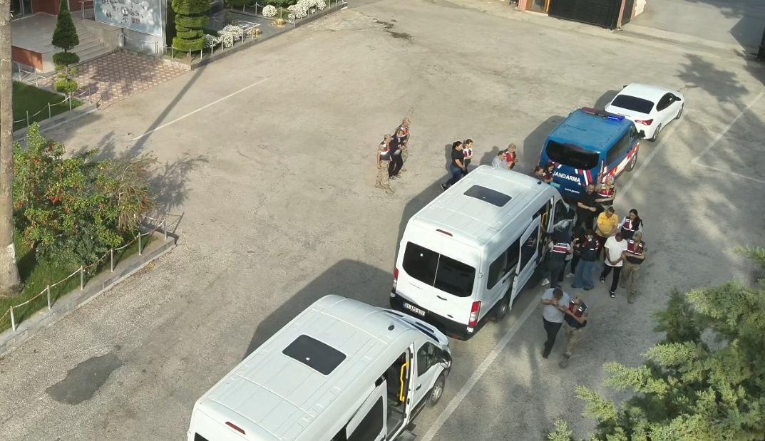 154 şüpheli hakkında adli işlem başlatıldı.
