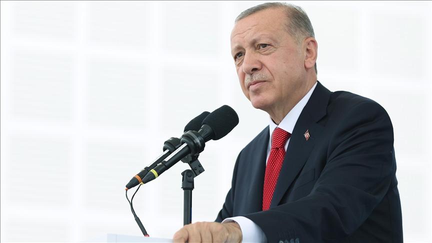 Cumhurbaşkanı Recep Tayyip Erdoğan metro açılış töreninde