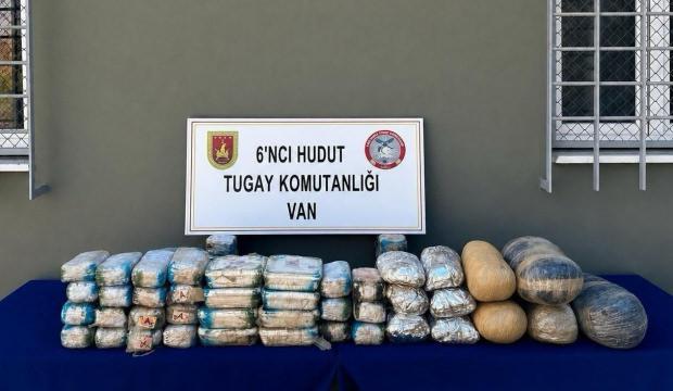 MSB: Van hudut hattında 44 kilo uyuşturucu ele ge&ccedil;irildi