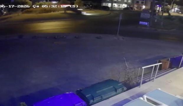Otomobil, kavşakta takla attı; 2'si ağır 3 yaralı