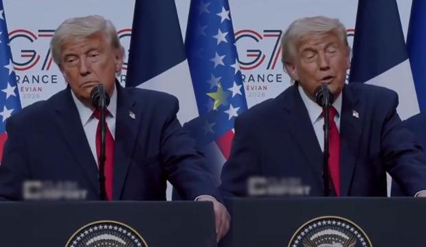 Trump ile gazeteci arasında şaşırtan İran diyaloğu! Kendi s&ouml;z&uuml;n&uuml; hatırlayamadı