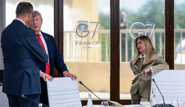 Trump ile Meloni arasında fotoğraf krizi! ABD-İtalya hattında y&uuml;ksek gerilim