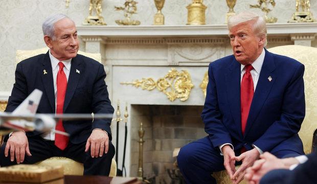 Trump'tan Netanyahu'ya 'k&uuml;&ccedil;&uuml;k &ccedil;aplı saldırı' desteği