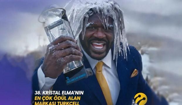 Turkcell&rsquo;in 'Shaq diye 5G' reklamına Kristal Elma&rsquo;dan 5 Kristal Elma, 2 b&uuml;y&uuml;k &ouml;d&uuml;l