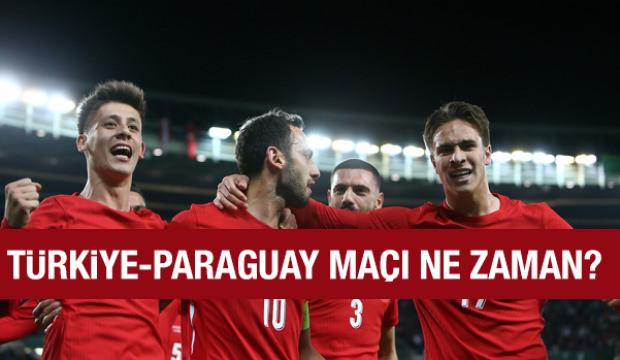 T&uuml;rkiye - Paraguay ma&ccedil;ına geri sayım başladı: İşte saati ve yayınlanacağı kanal!