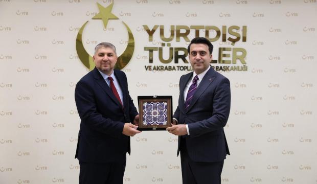 YTB Başkanı Turus'tan Bulgaristan'ın Yeni Başm&uuml;ft&uuml;s&uuml; Hasanov'a Tebrik