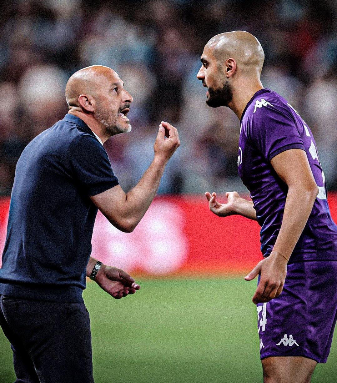 Vincenzo Italiano ve Sofyan Amrabat
