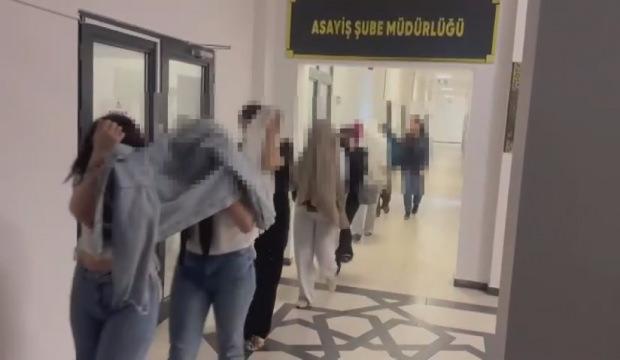 4 ilde eş zamanlı fuhuş operasyonu: 18 g&ouml;zaltı