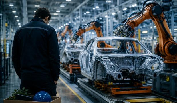 50 robot i&ccedil;in 1000 iş&ccedil;i kapı dışarı! Otomotiv devinden şok karar