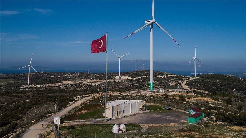 Türkiye'de güneş ve rüzgar enerjisi santrallerini gösteren bir kolaj.