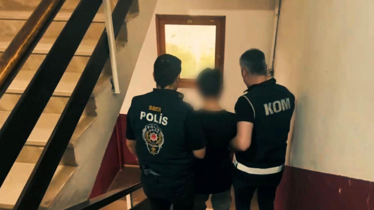 Trabzon merkezli yasa dışı bahis operasyonunda ele geçirilen dijital materyaller ve banka kartları.