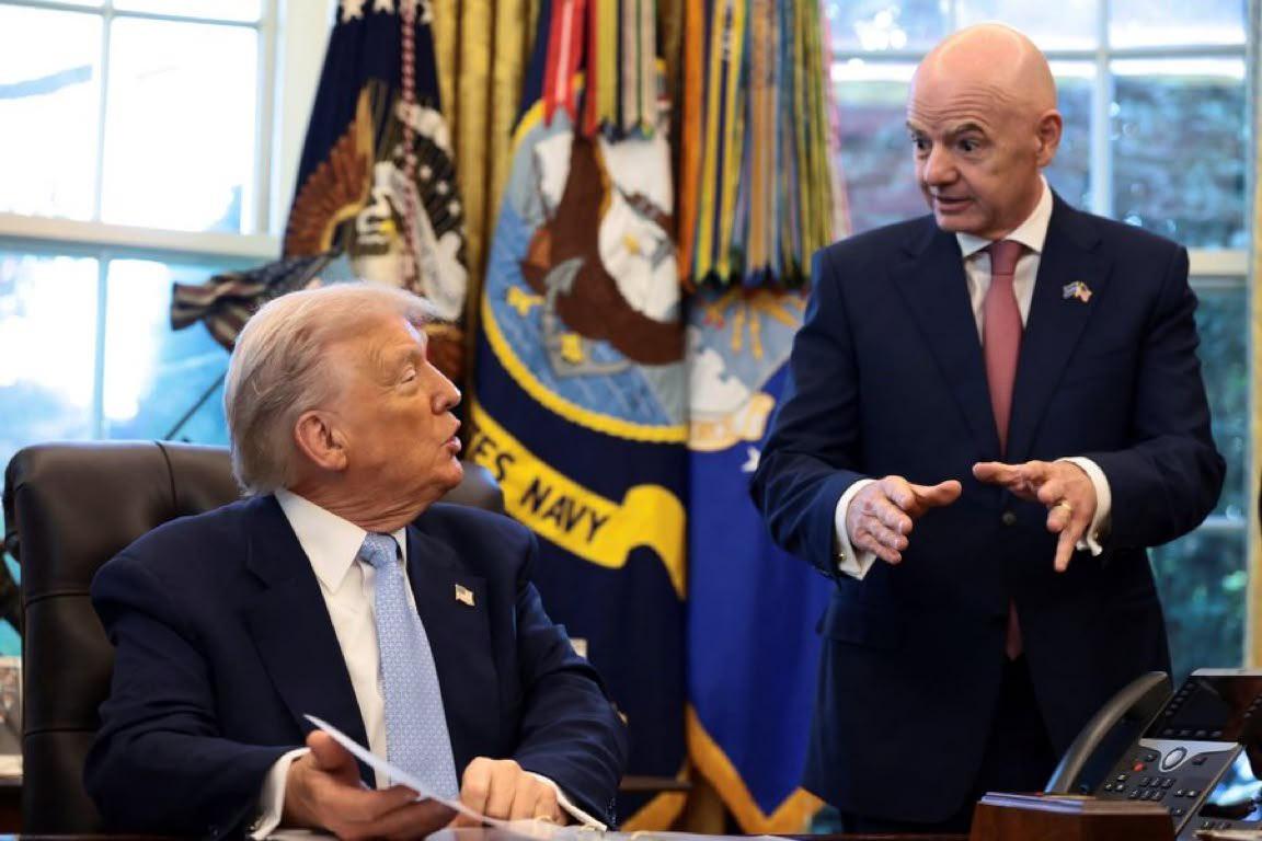 Donald Trump ve Infantino