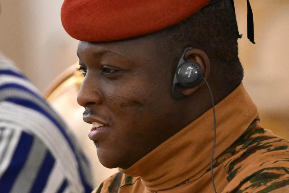 Burkina Faso lideri İbrahim Traore
