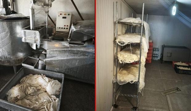 Ankara'da 9 ton bozuk s&uuml;t ve s&uuml;t &uuml;r&uuml;n&uuml; ele ge&ccedil;irildi