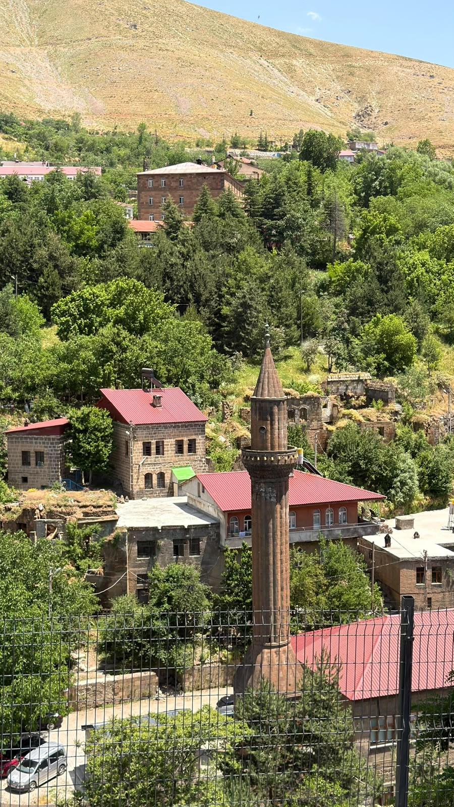 Bitlis şehir merkezinden görüntü.