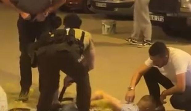 Bek&ccedil;inin &uuml;zerine bı&ccedil;akla y&uuml;r&uuml;d&uuml;! Bacağından vurularak yakalandI