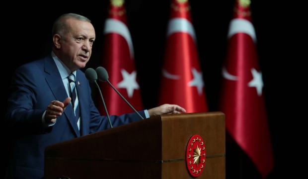 Cumhurbaşkanı Erdoğan'dan şehit ailesine başsağlığı mesajı