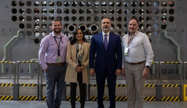 Dışişleri Bakanı Fidan, Kanada'da Darlington N&uuml;kleer Tesisi'ni ziyaret etti
