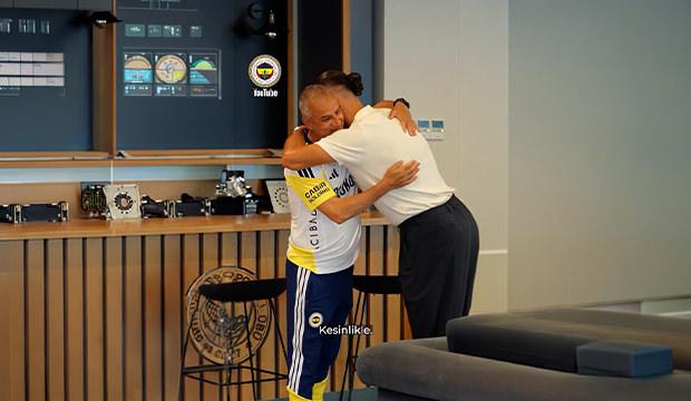  İsmail Kartal ve Vedat Muriqi'nin şampiyonluk konuşması taraftarı heyecanlandırdı