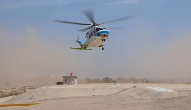 Son dakika... Suudi Arabistan'da petrol şirketine ait helikopter d&uuml;şt&uuml;