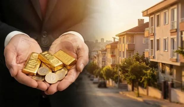 Vatandaşın yatırım rotası değişti: Altının tahtı sallanıyor, gayrimenkul y&uuml;kselişte