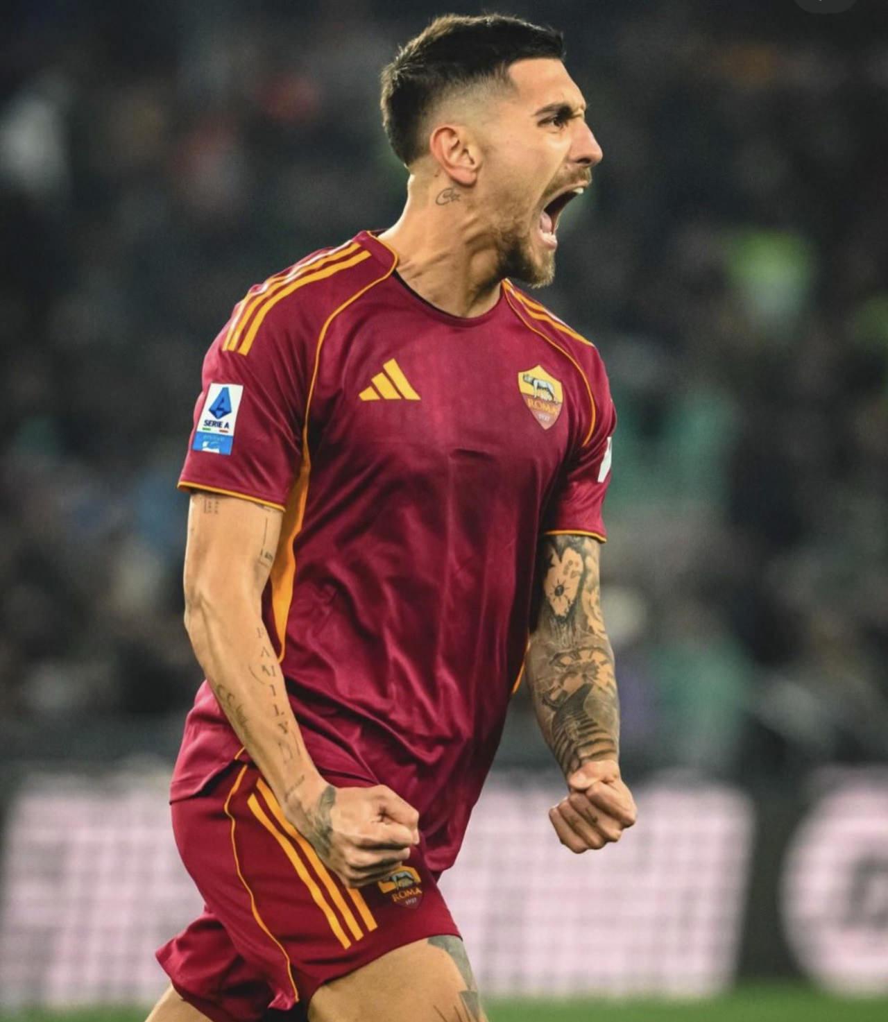 Son olarak Roma'da forma giyen Pellegrini