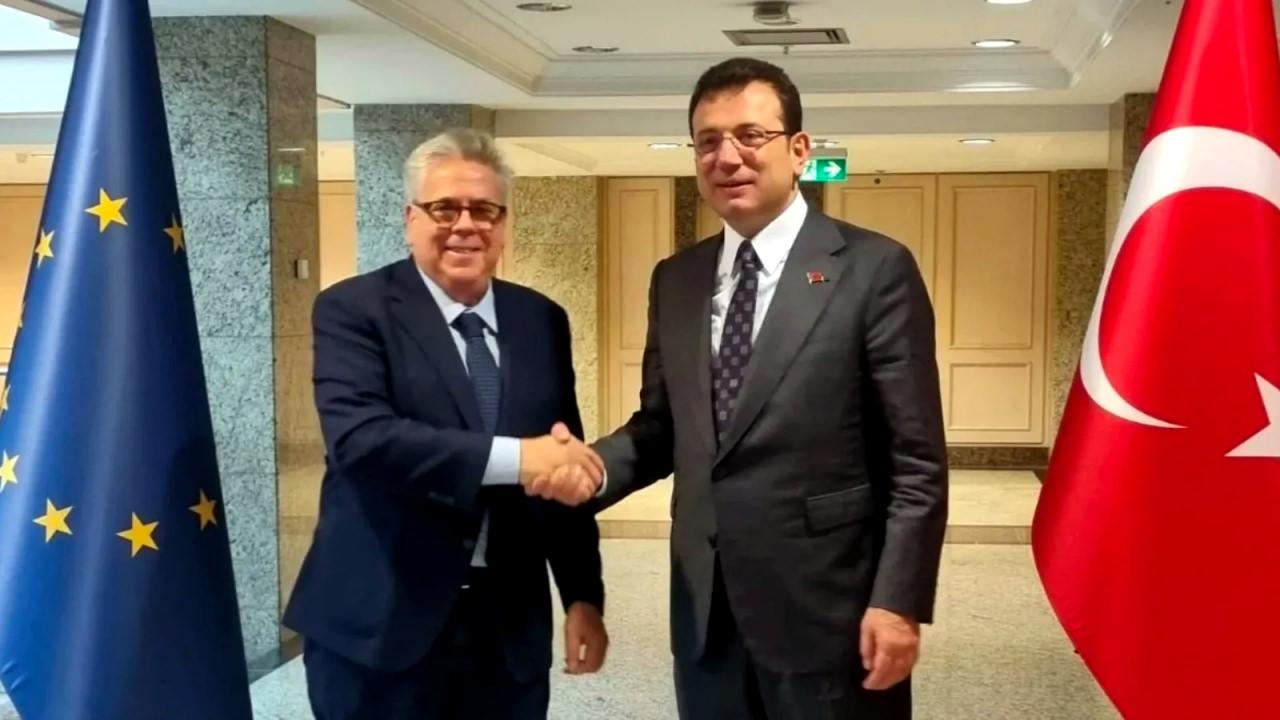 Nacho Sanchez Amor ve Ekrem İmamoğlu