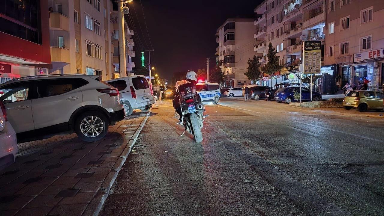 Cinayet olayının yaşandığı mahalle.