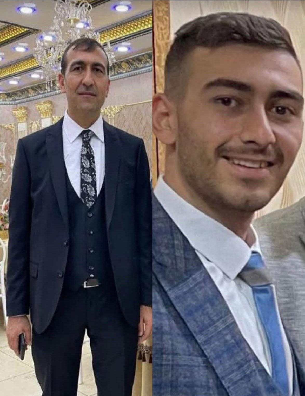 Emin Torgay (24) ile babası Musa Torgay (53)